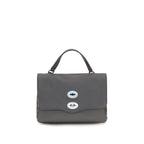 Zanellato Gray Calf Leather Bos Taurus Handbag