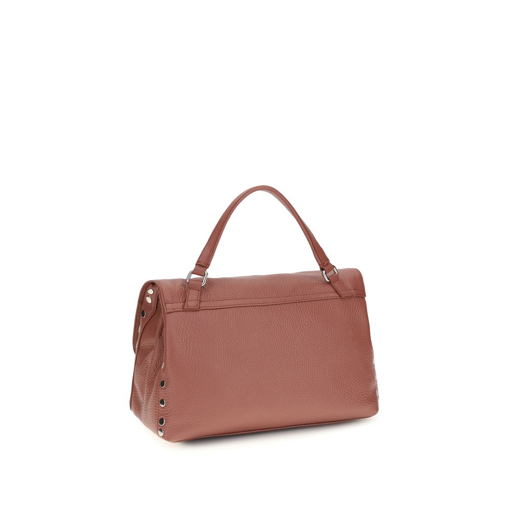 Zanellato Red Calf Leather Bos Taurus Handbag