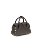 Zanellato Brown Calf Leather Bos Taurus Handbag