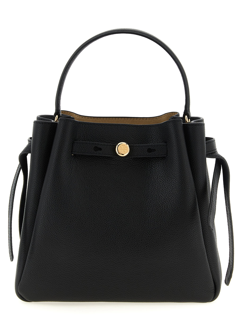 Tory Burch Black Cowhide Handbag