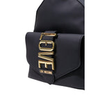 Love Moschino Black Polyethylene Backpack