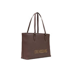 Love Moschino Brown Polyethylene Handbag