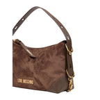 Love Moschino Brown Polyester Handbag