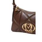 Love Moschino Brown Polyethylene Handbag