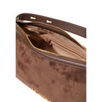 Love Moschino Brown Polyester Handbag