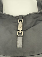 Gucci GUCCI JACKIE Leather and Canvas Handbag