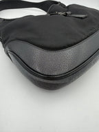 Gucci GUCCI JACKIE Leather and Canvas Handbag