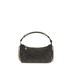 Tory Burch Black Calf Leather Bos Taurus Clutch Bag