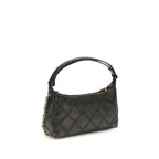 Tory Burch Black Calf Leather Bos Taurus Clutch Bag