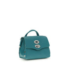 Zanellato Bicolor Calf Leather Bos Taurus Shoulder Bag