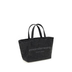 Alexander Wang Gray Cotton Shoulder Bag