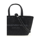 Alexander Wang Gray Cotton Shoulder Bag