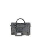 Balenciaga Gray Lamb Ovis Aries Shoulder Bag