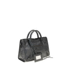 Balenciaga Gray Lamb Ovis Aries Shoulder Bag