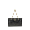 Valentino Garavani Black Lamb Ovis Aries Shoulder Bag