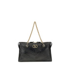 Valentino Garavani Black Lamb Ovis Aries Shoulder Bag