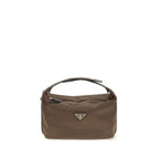 Prada Brown Recycled Polyamide Handbag