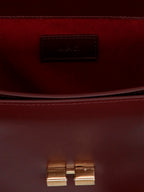 A.P.C. Bordeaux Cowhide Crossbody Bag