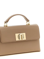 Furla Beige Calfskin Crossbody Bag