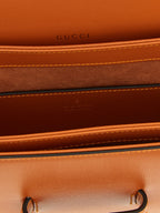 Gucci Orange Calfskin Shoulder Bag