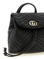 Gucci Black Lamb Leather Backpack