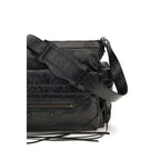 Balenciaga Black Lamb Ovis Aries Shoulder Bag