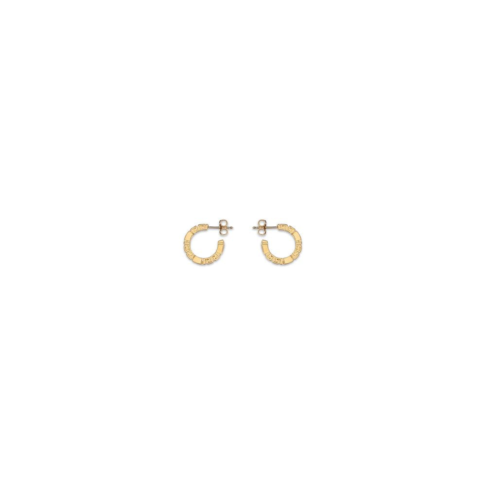 Versace Gold Brass Earrings