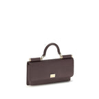 Dolce & Gabbana Brown Calf Leather Bos Taurus Shoulder Bag