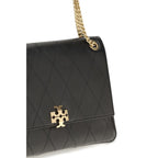 Tory Burch Black Calf Leather Bos Taurus Shoulder Bag