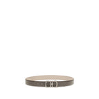 Ferragamo Brown Calf Leather Bos Taurus Regular Belt