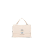 Zanellato Beige Calf Leather Bos Taurus Handbag