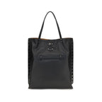 Zanellato Black Calf Leather Bos Taurus Shoulder Bag