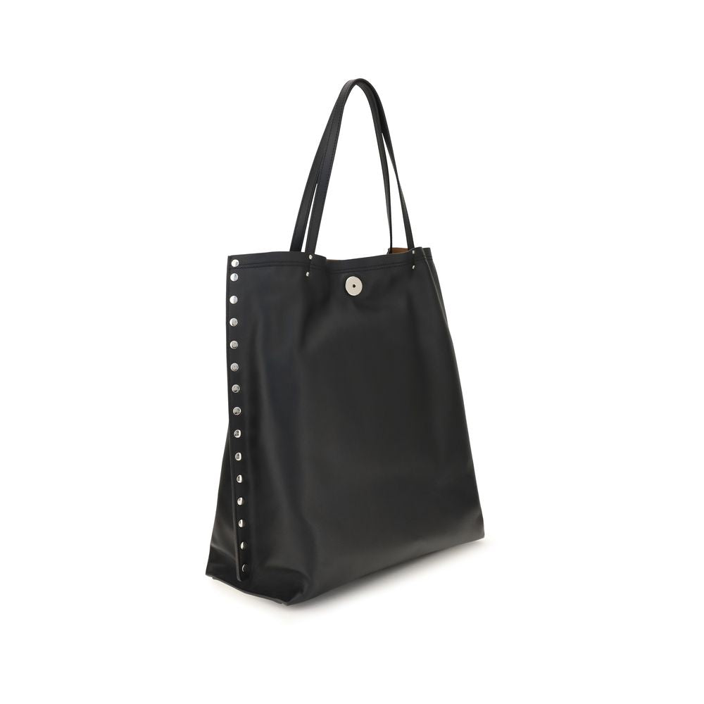 Zanellato Black Calf Leather Bos Taurus Shoulder Bag