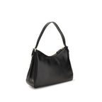 Prada Black Calf Leather Bos Taurus Shoulder Bag