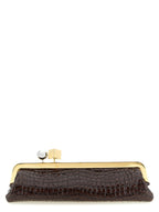 Jacquemus Brown Goatskin Clutch Bag