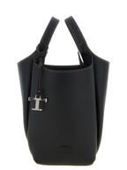 Tod's Black Calfskin Handbag