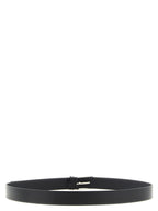 Tom Ford Black Calfskin Thin Belt