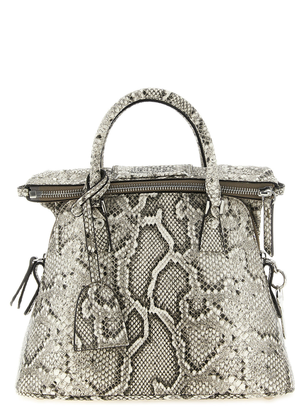 Maison Margiela Gray Goatskin Shoulder Bag