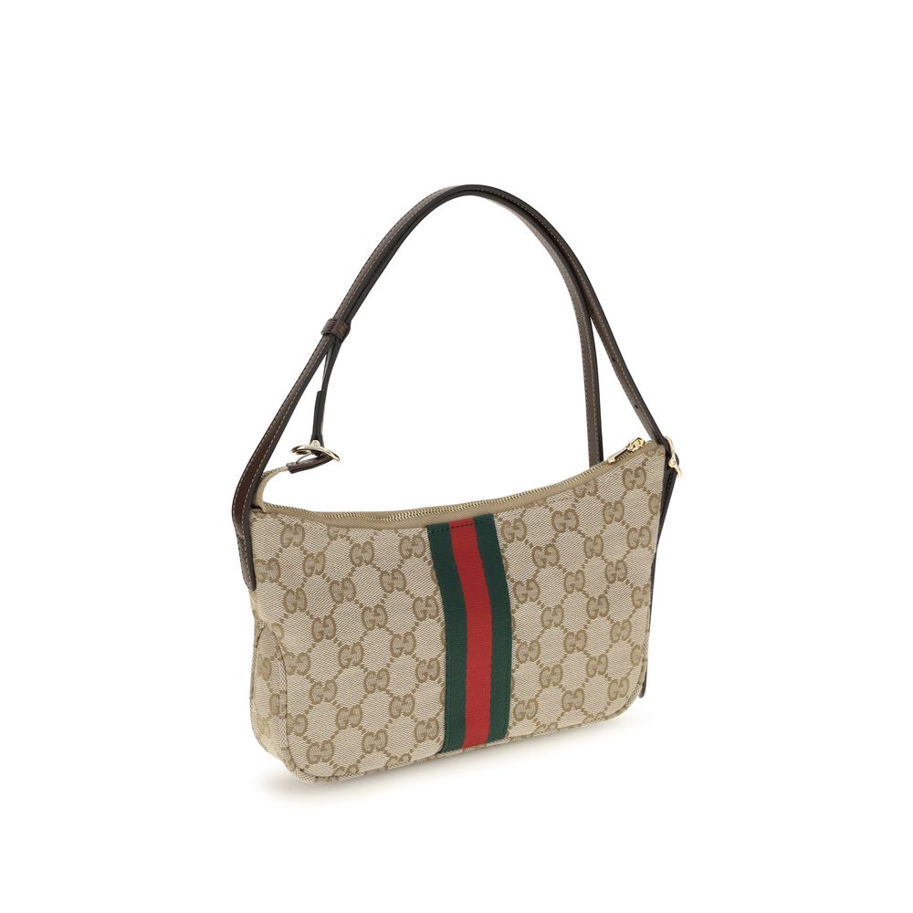 Gucci Beige Fabric Shoulder Bag