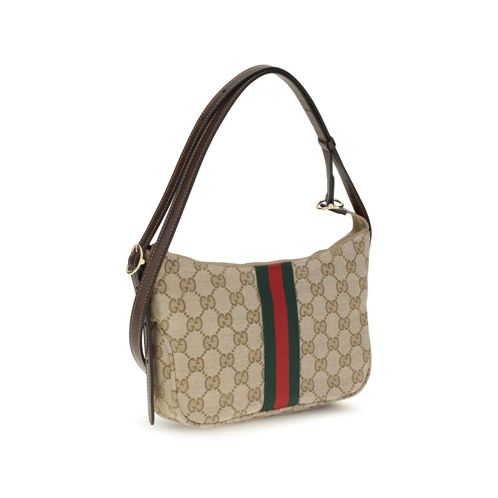 Gucci Beige Fabric Shoulder Bag
