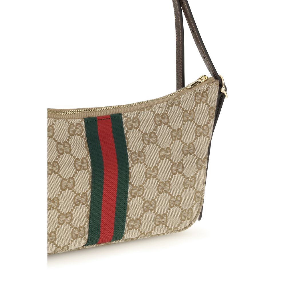 Gucci Beige Fabric Shoulder Bag