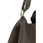Coccinelle Brown Calf Leather Bos Taurus Shoulder Bag