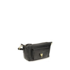 Coccinelle Black Calf Leather Bos Taurus Shoulder Bag