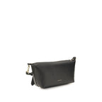 Coccinelle Black Calf Leather Bos Taurus Shoulder Bag