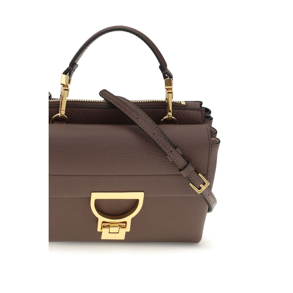 Coccinelle Brown Calf Leather Bos Taurus Shoulder Bag