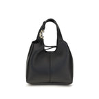 Coccinelle Black Calf Leather Bos Taurus Handbag
