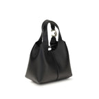 Coccinelle Black Calf Leather Bos Taurus Handbag