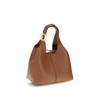 Coccinelle Brown Calf Leather Bos Taurus Handbag