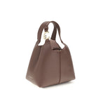 Coccinelle Brown Calf Leather Bos Taurus Handbag