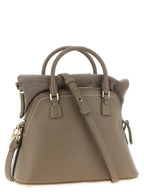 Maison Margiela Gray Calfskin Shoulder Bag